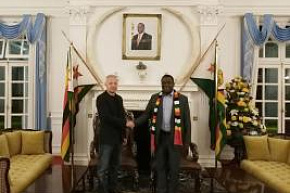 Дмитрий Мазепин посетил Зимбабве с деловым визитом
