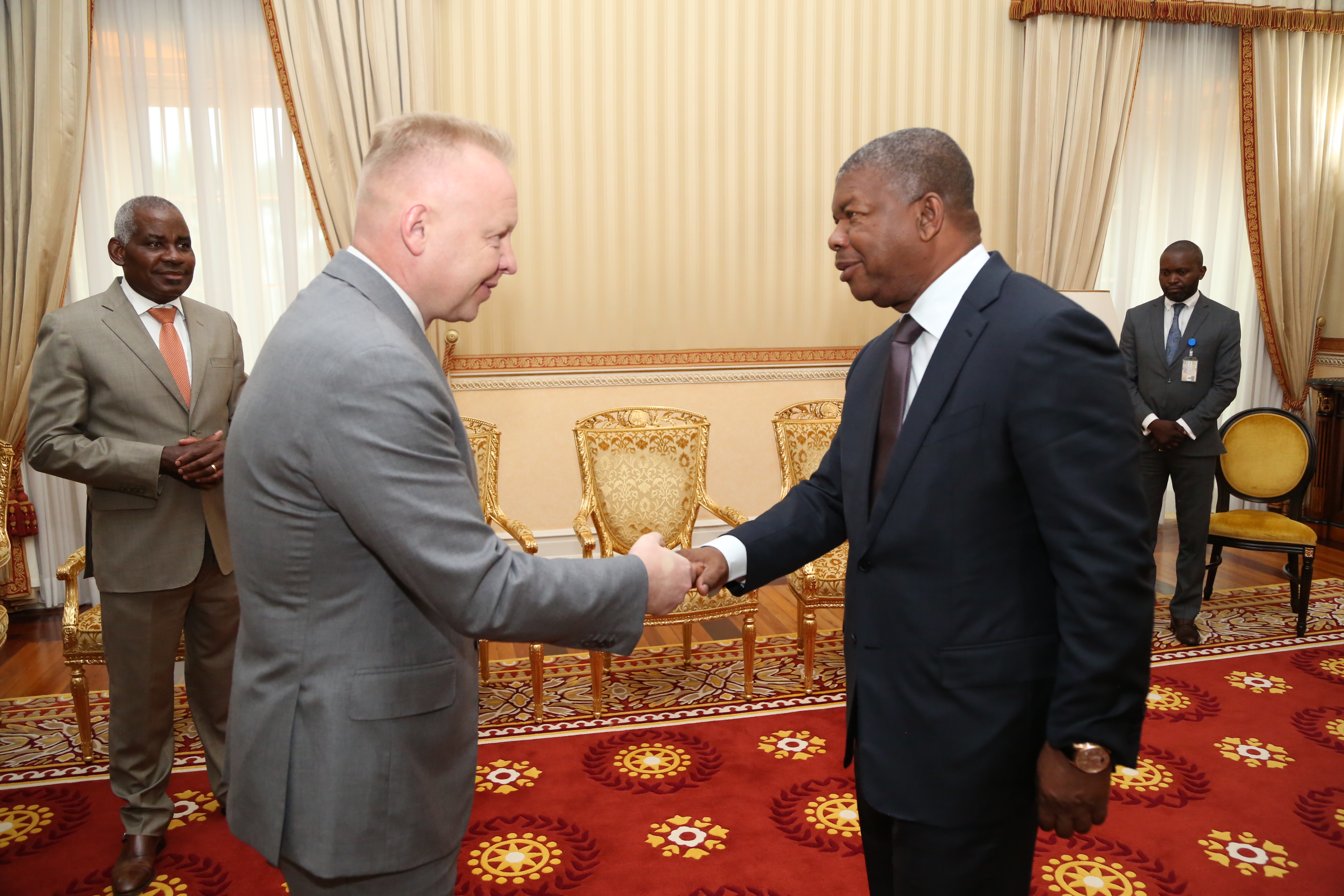 Дмитрий Мазепин встретился с Президентом Анголы